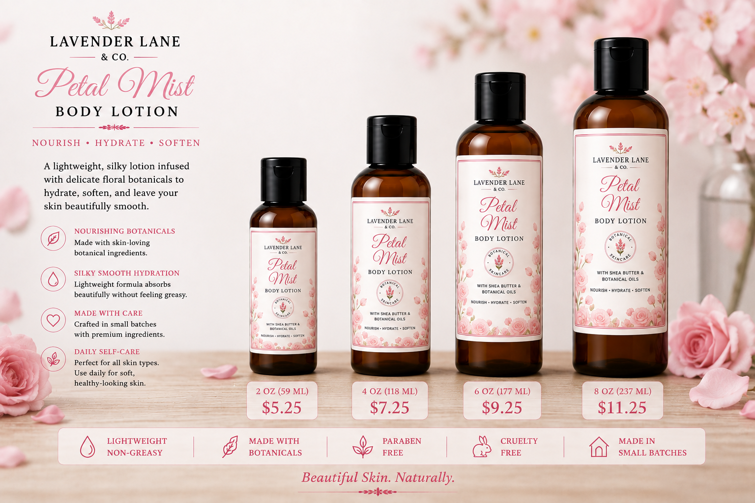 Petal Mist™ Body Lotion